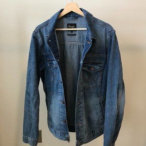 Wrangler Men's Denim Western Jacket (Large)